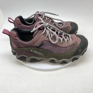 Oboz Sneakers Firebrand II Low B-DRY Womens 11 Purple Athletic Hiking Boots